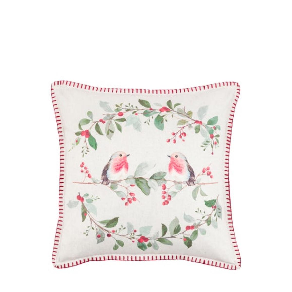 Traditional Robin Square Cushion – image 4