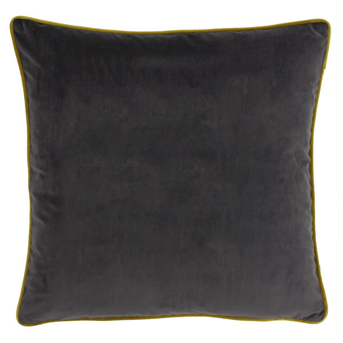 Paoletti Cerana Charcoal Bee Velvet Cushion Charcoal – image 4