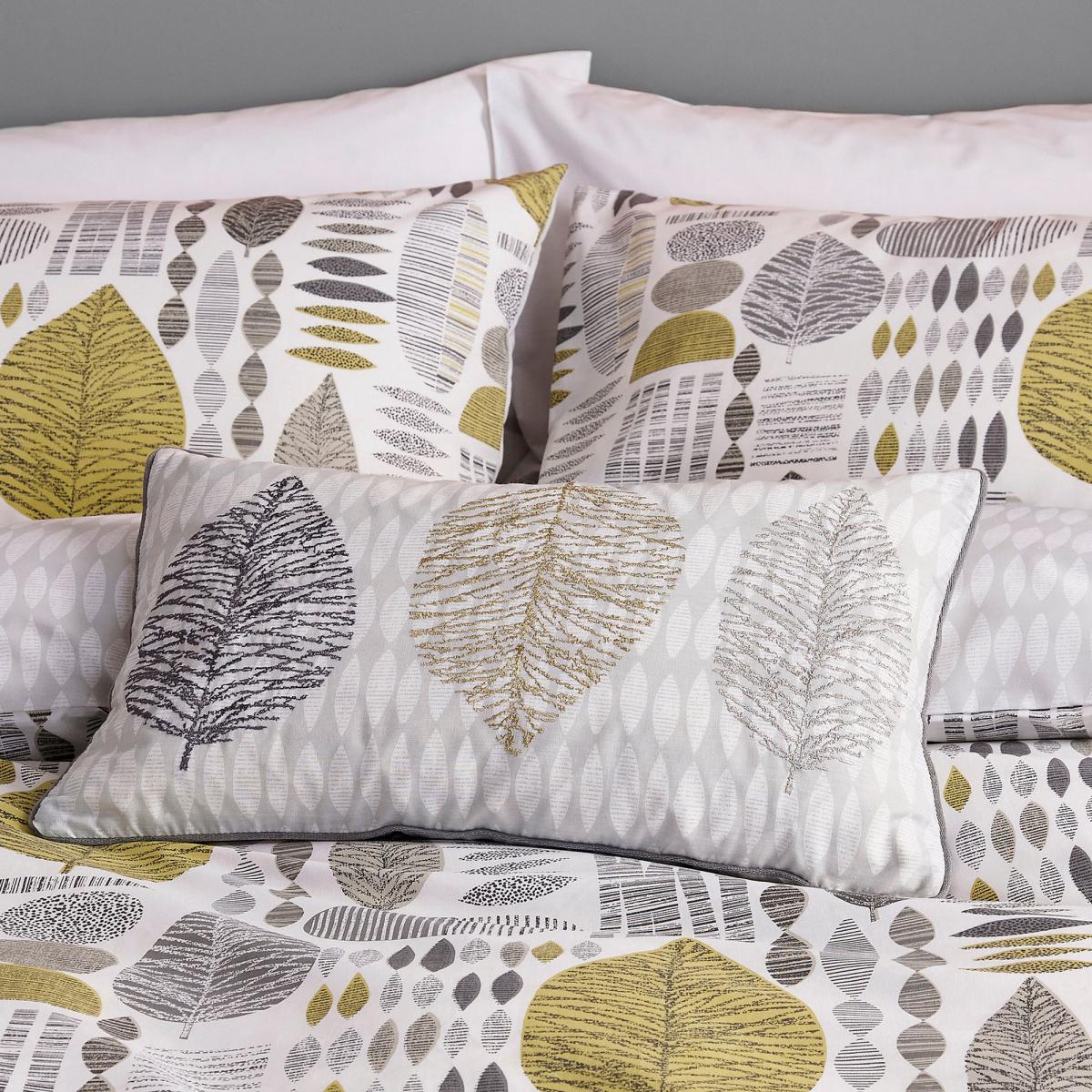 Helena Springfield Unna Chartreuse Cushion Light Grey – image 4