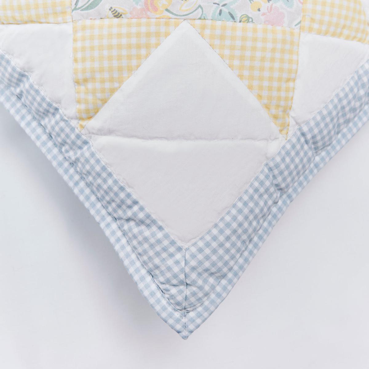 Dorma Decades Nancy Rose Blue Cushion Blue – image 2