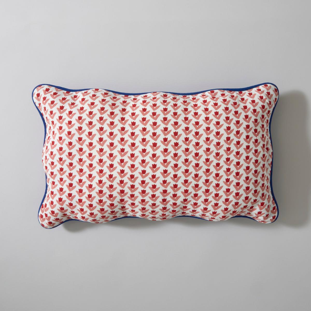 Tulip Block Cushion Navy Blue – image 3