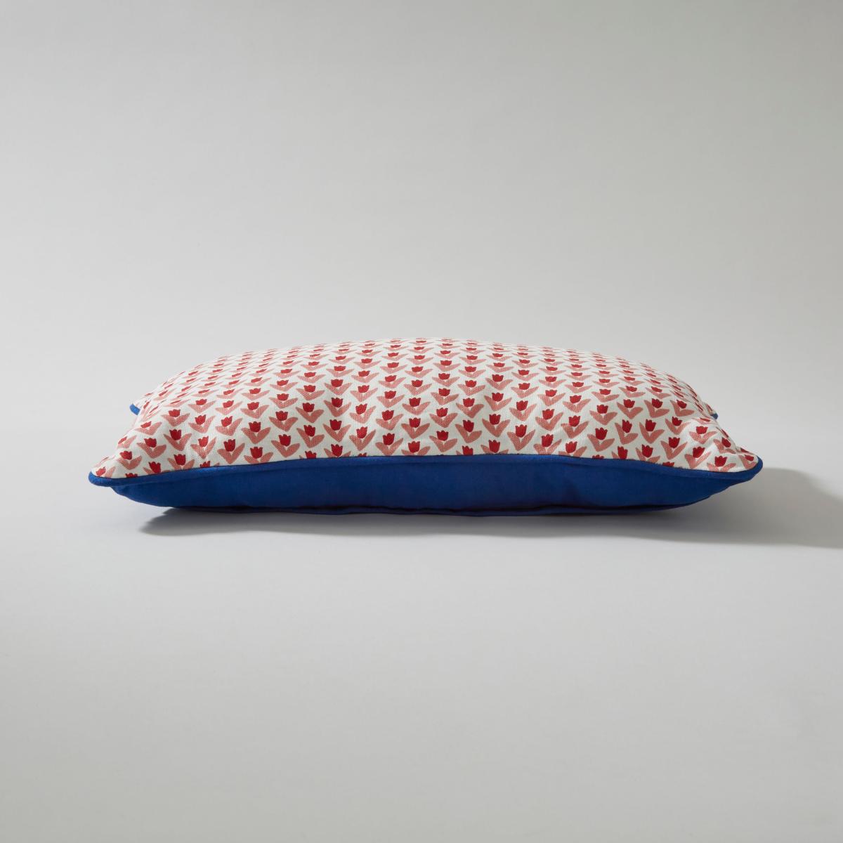 Tulip Block Cushion Navy Blue – image 5