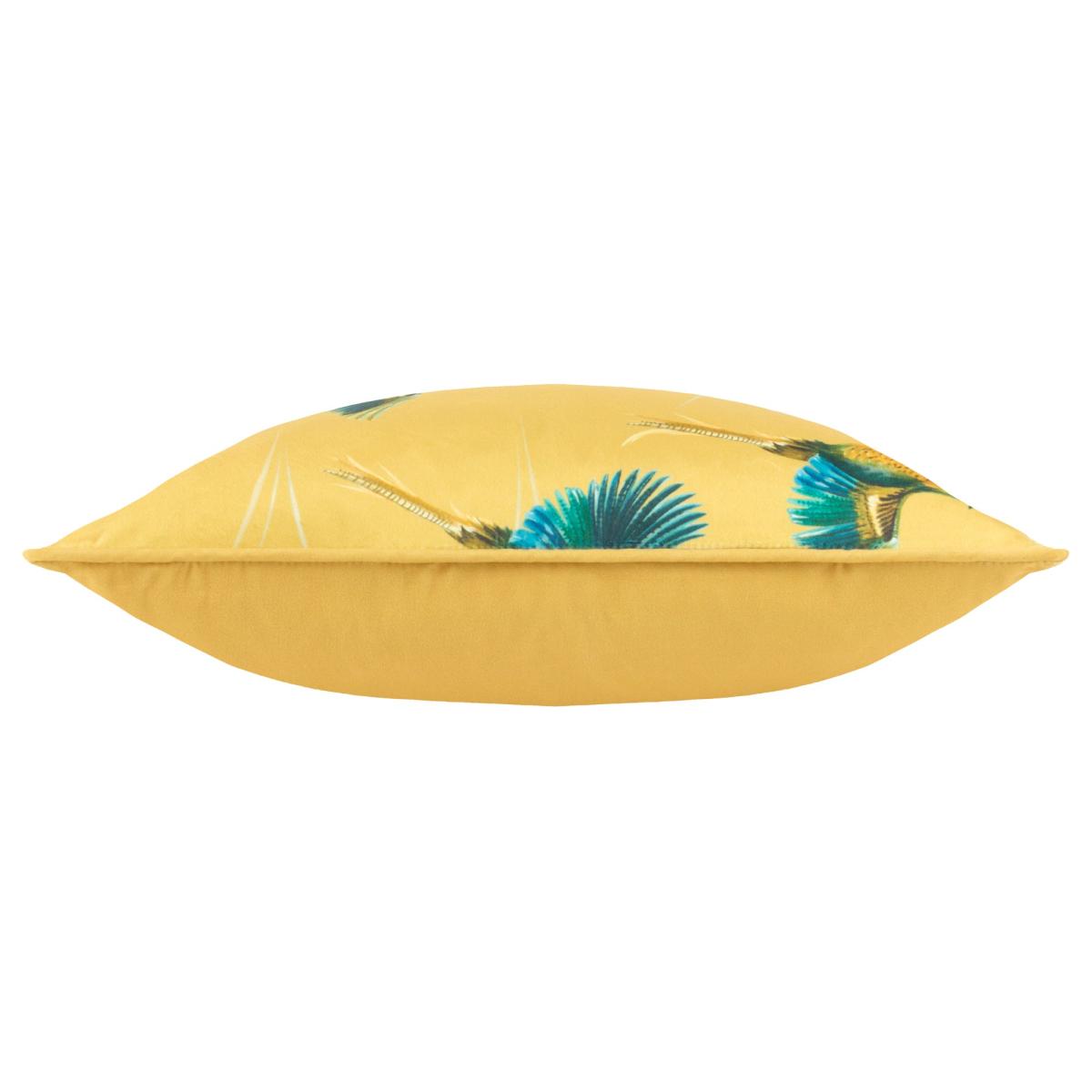 Country Pheasants Square Cushion Yellow – image 5