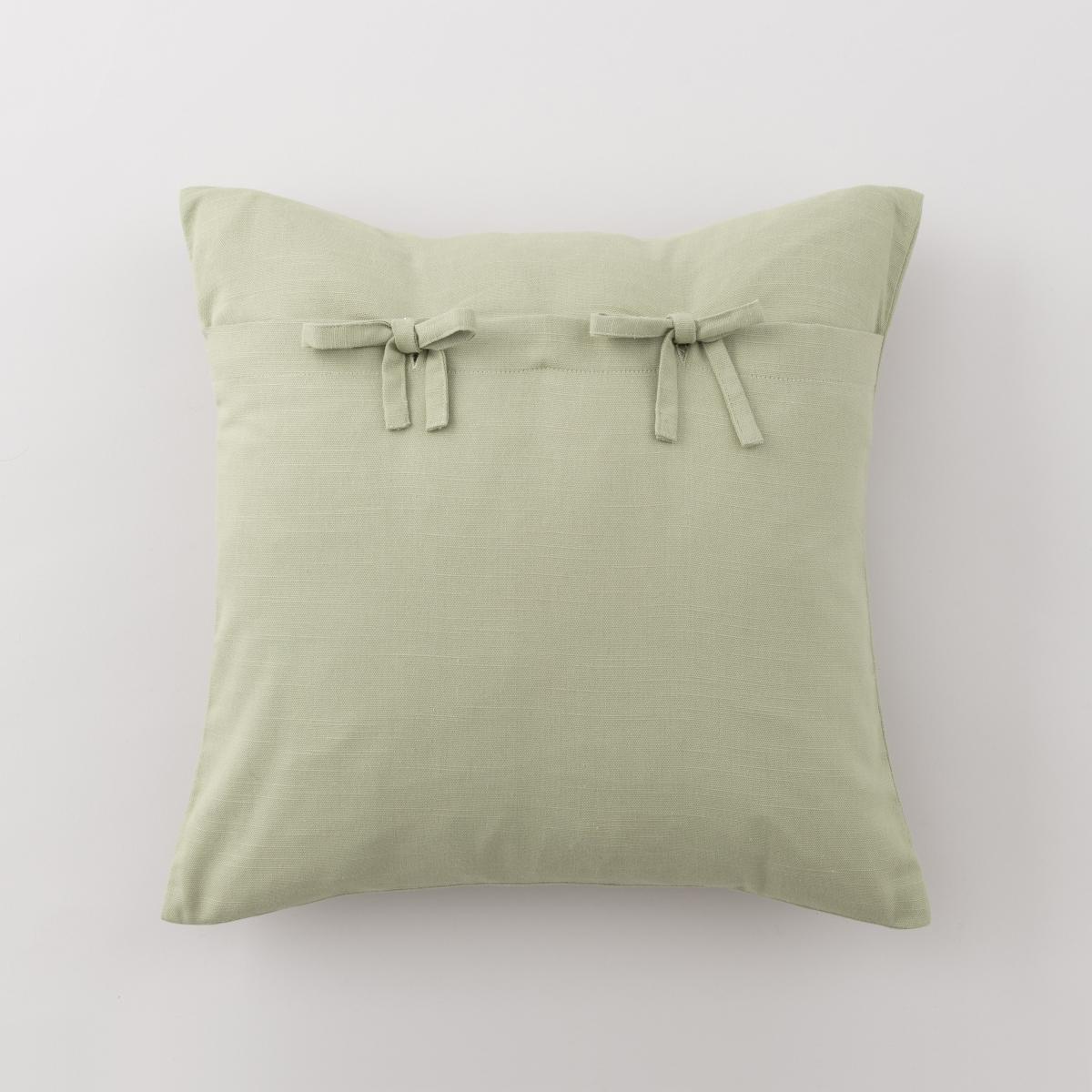 Isabelle Ties Cushion Cover Green – image 2