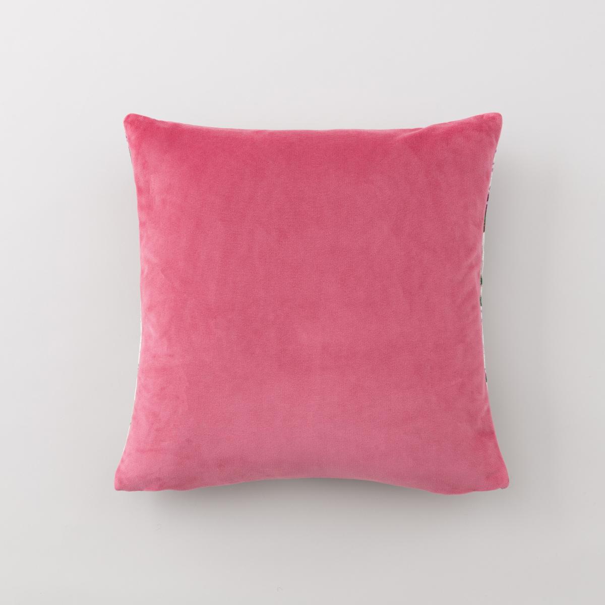 Kinsley Floral Pink Cushion Pink/Green – image 5