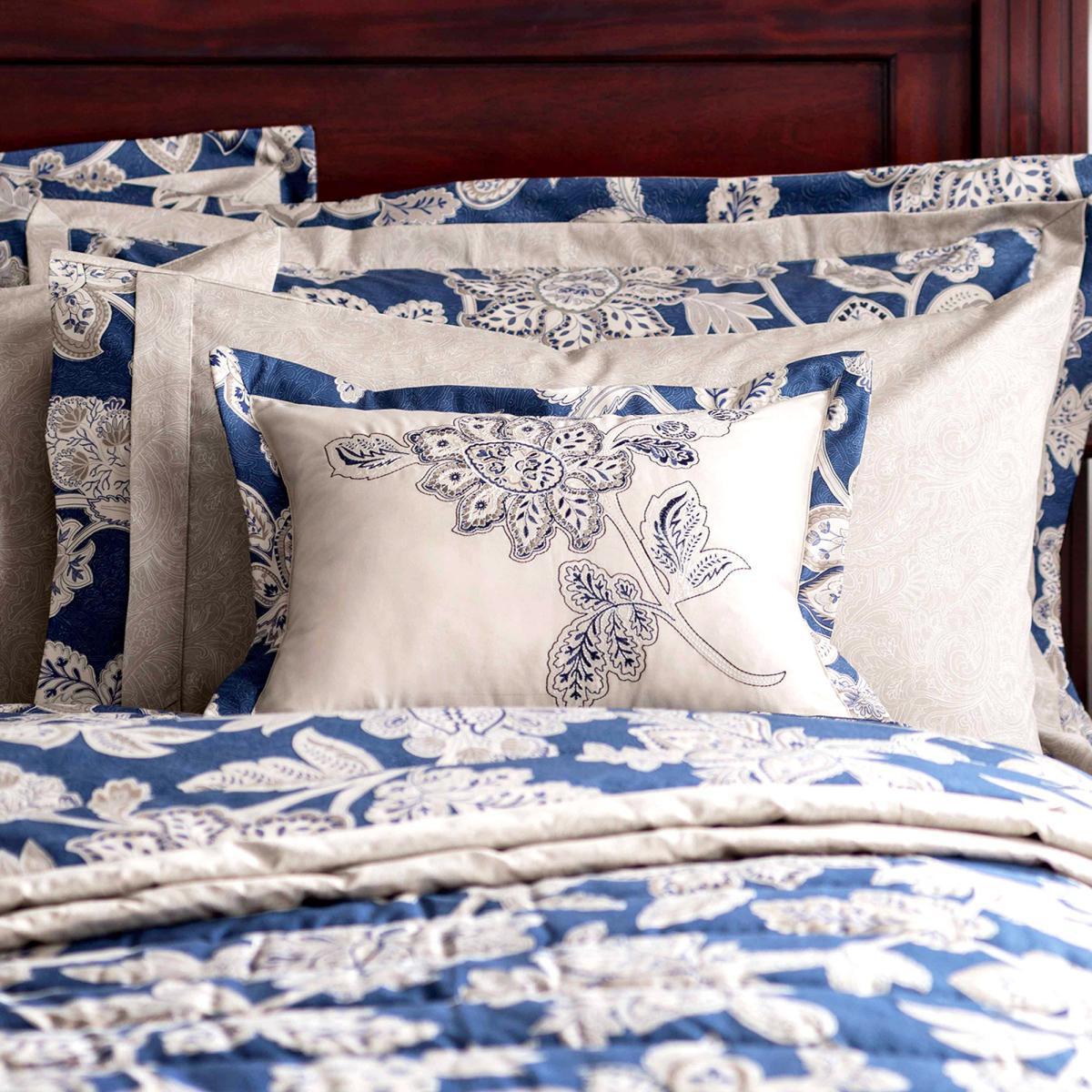 Dorma Samira Blue Boudoir Cushion Blue – image 1