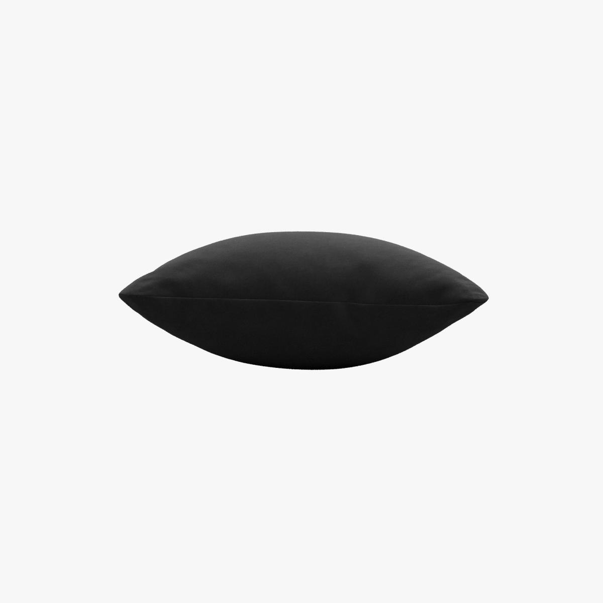 Luxury Velvet Scatter Cushion Luxury Velvet Black – image 4