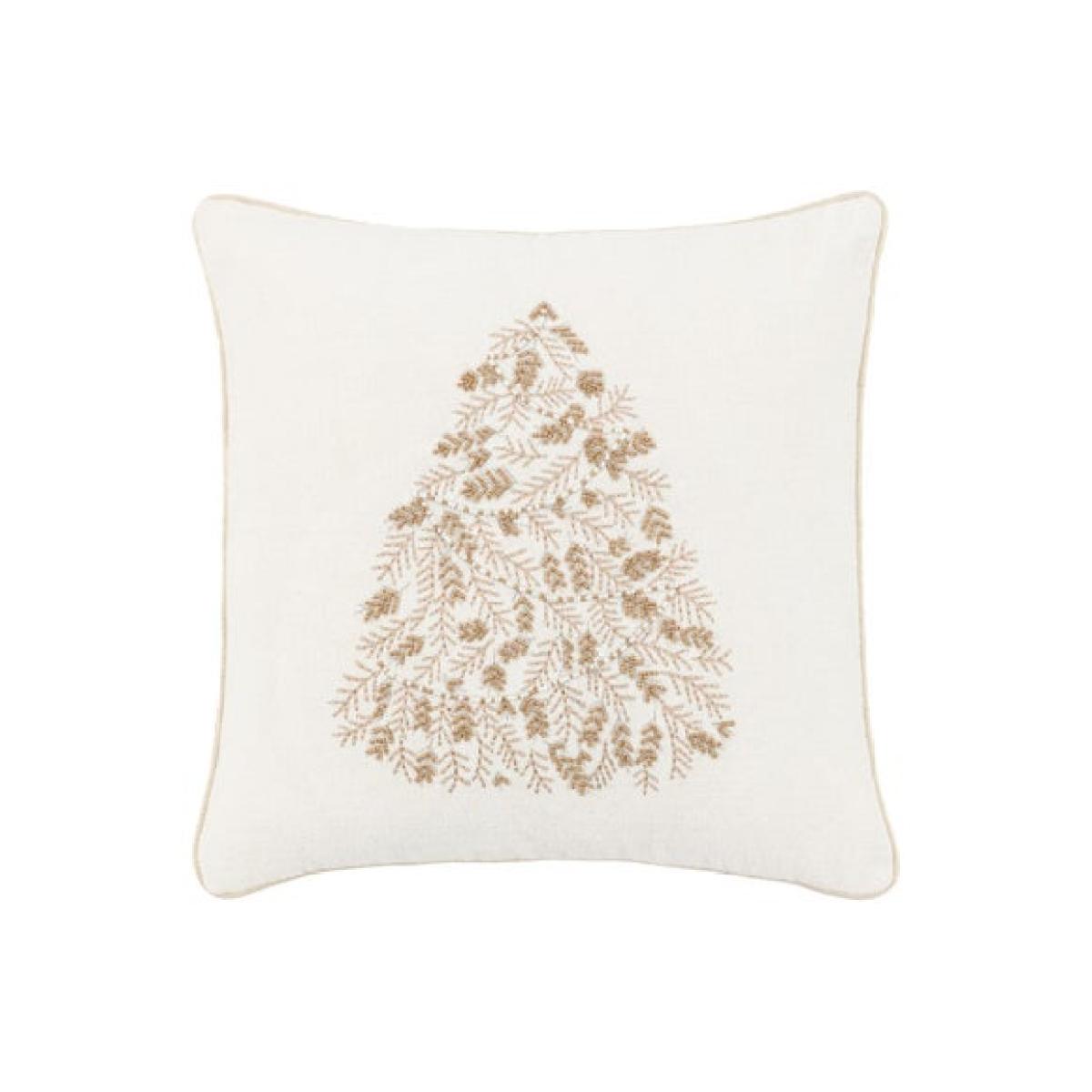 Stitched Tree Square Cushion – image 4