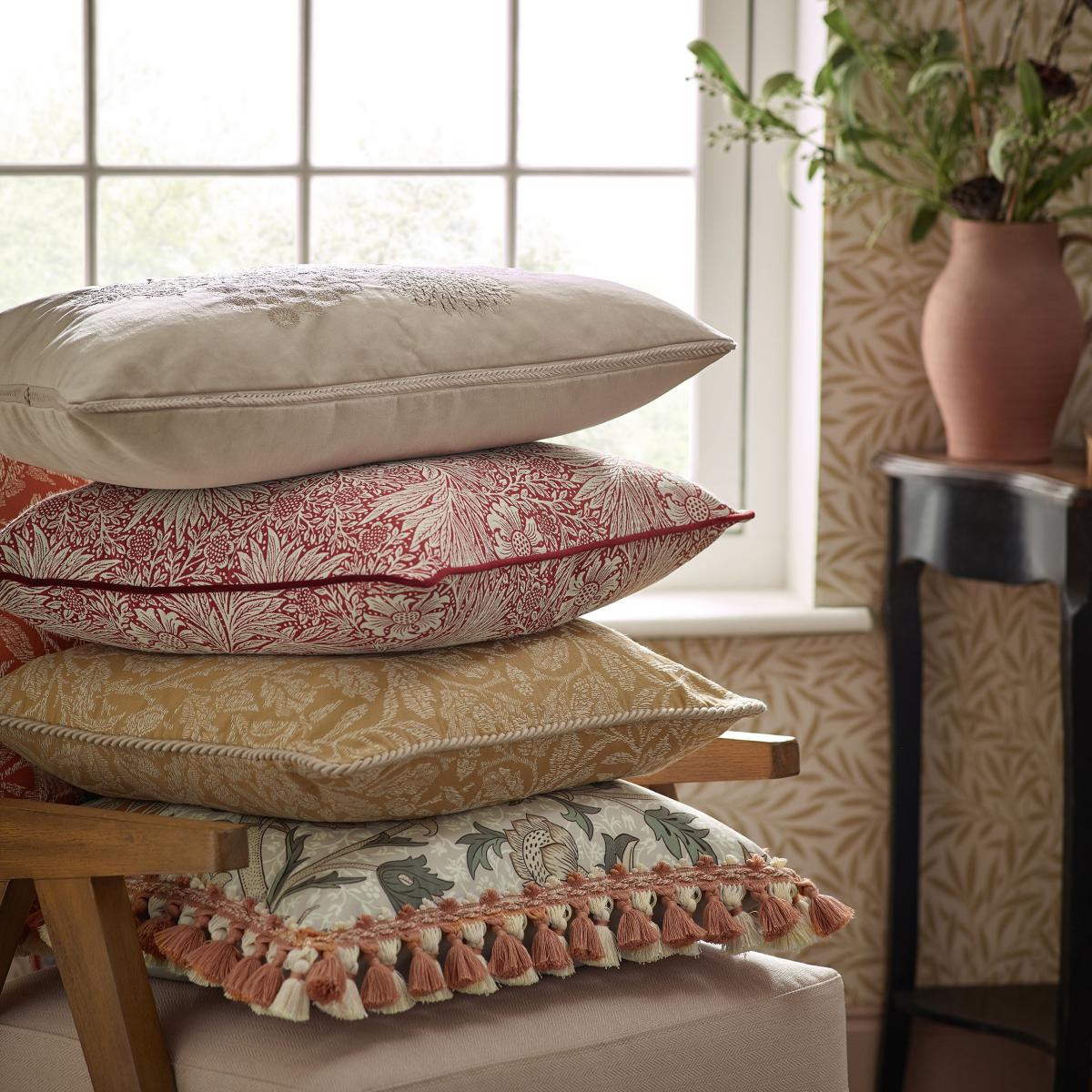Morris & Co. Acorn Tonal Square Cushion – image 7