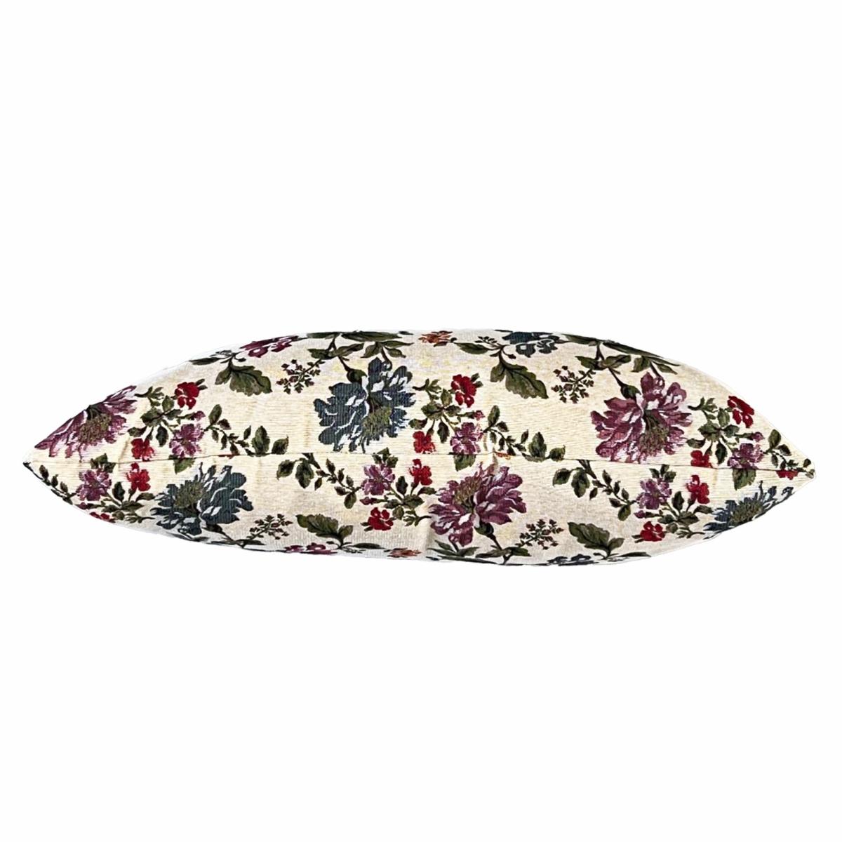 Daro Tapestry Natural Floral Square Cushion – image 3