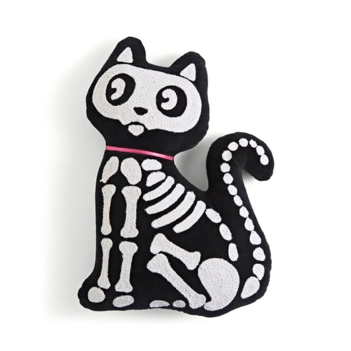 Large Cat Skeleton Cushion – image 3