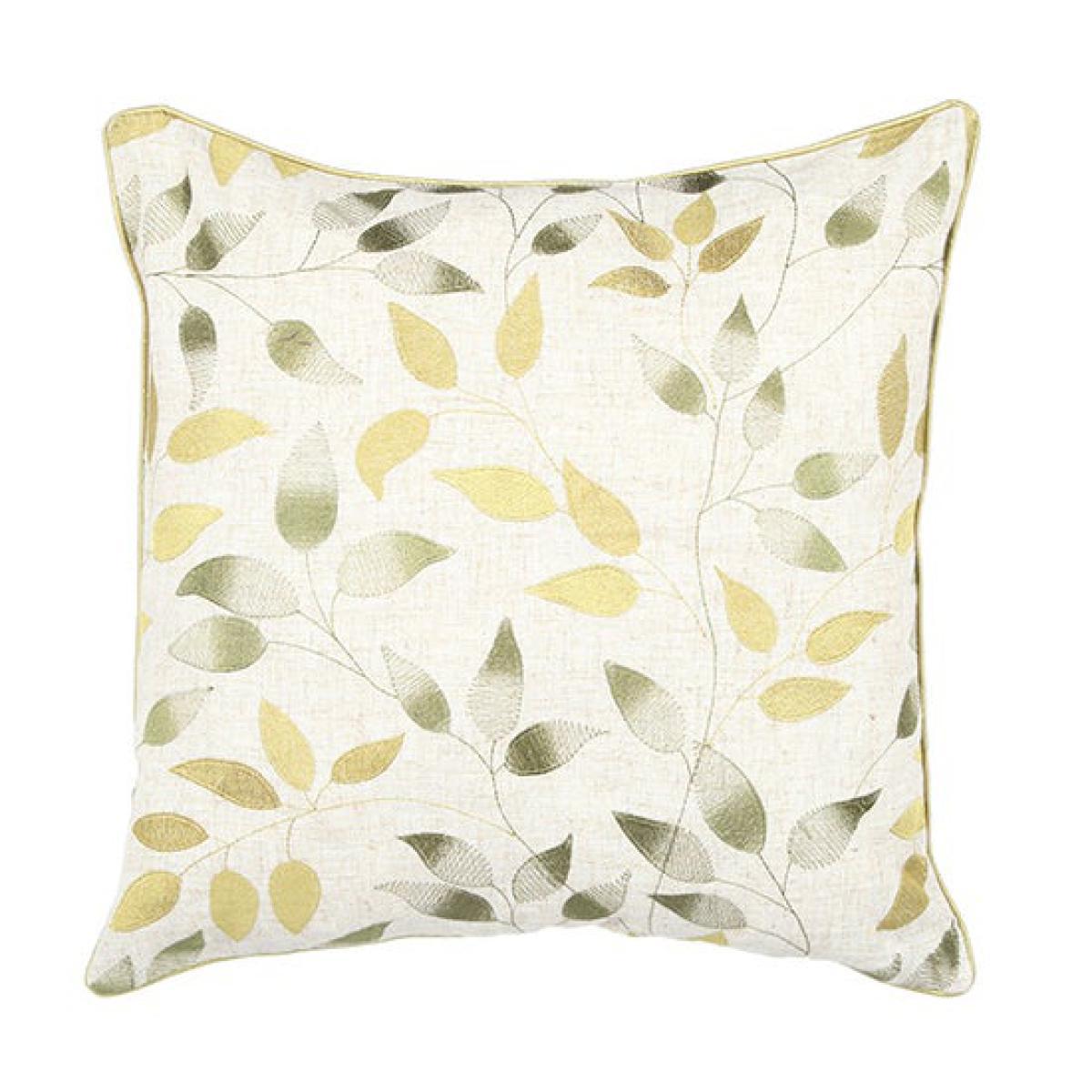 Shadow Leaves Cushion Green – image 7