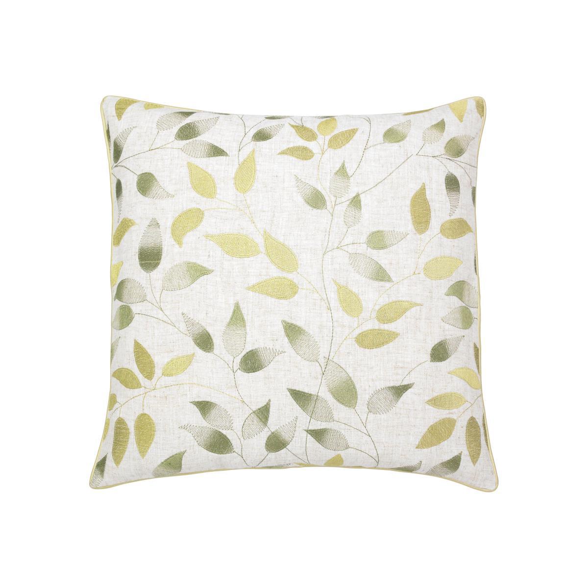 Shadow Leaves Cushion Green – image 1