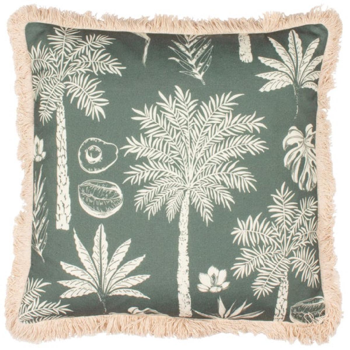 Paoletti Colonial Palm Square Cushion – image 2