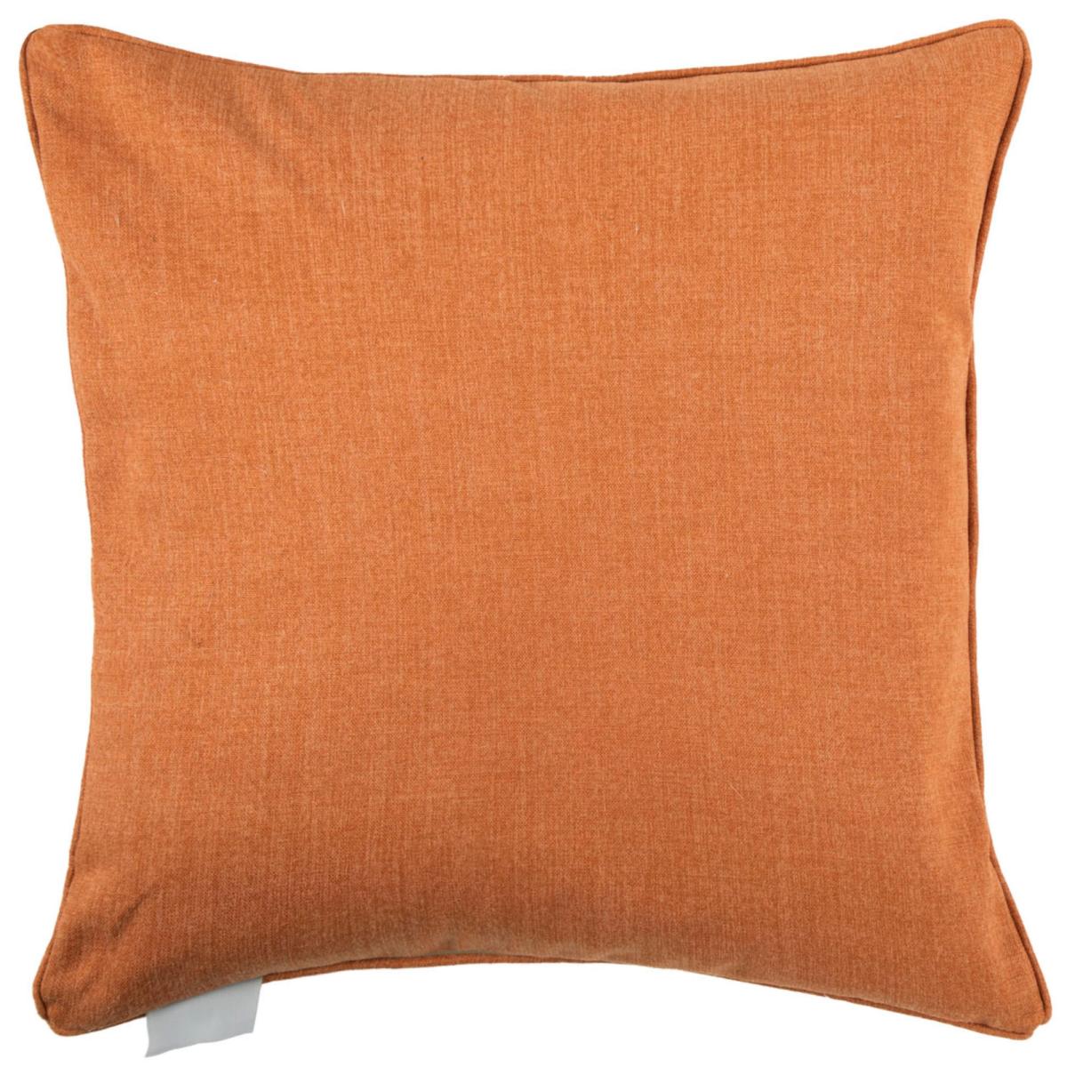 Savannah Cotton Square Cushion Savh Amber Orange – image 3