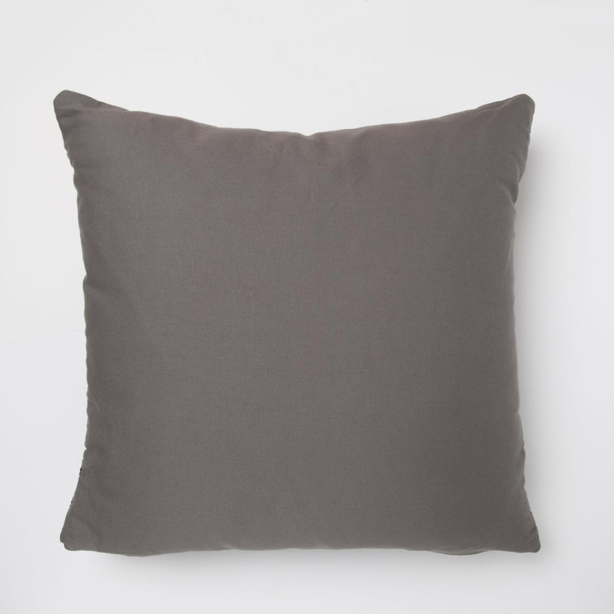 Highland Cow Tapestry Cushion Grey, Black and Brown – image 4