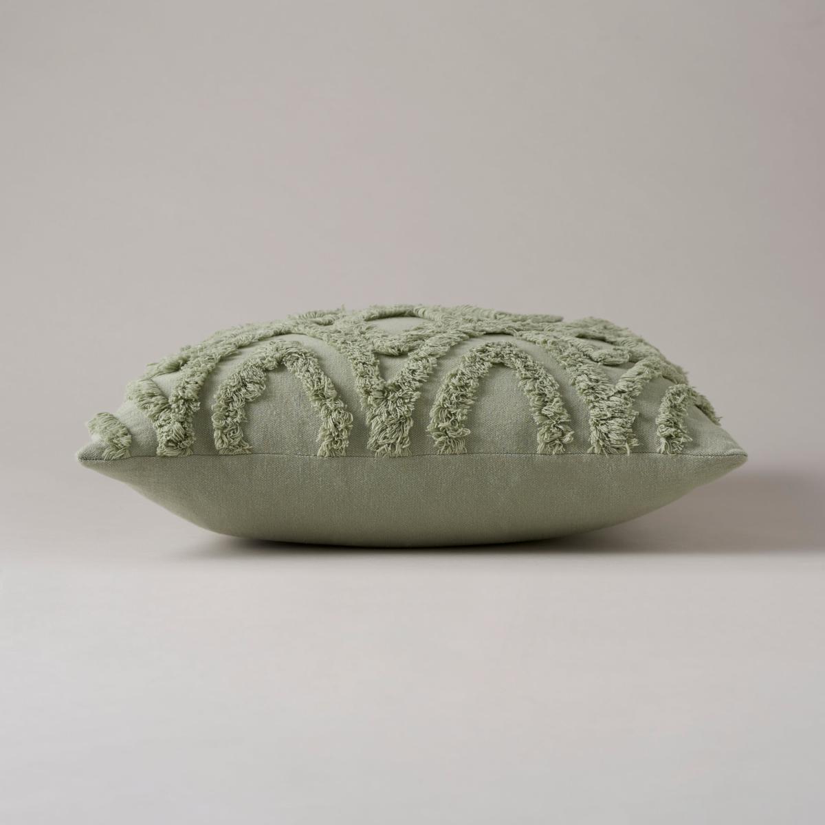 Diamond Tufted Cushion Green – image 3