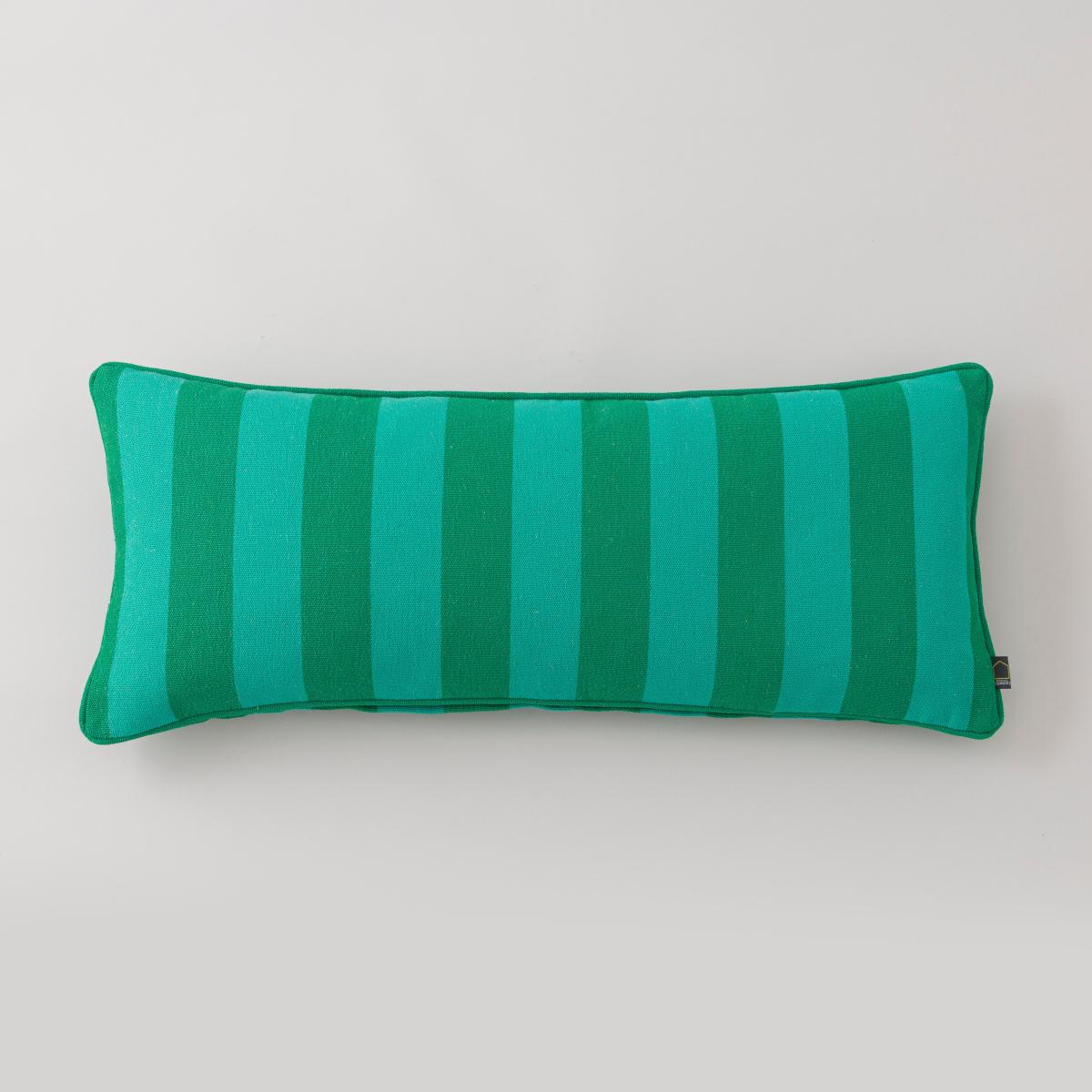 Elements Sutton Stripe Cushion Teal (Blue) – image 2
