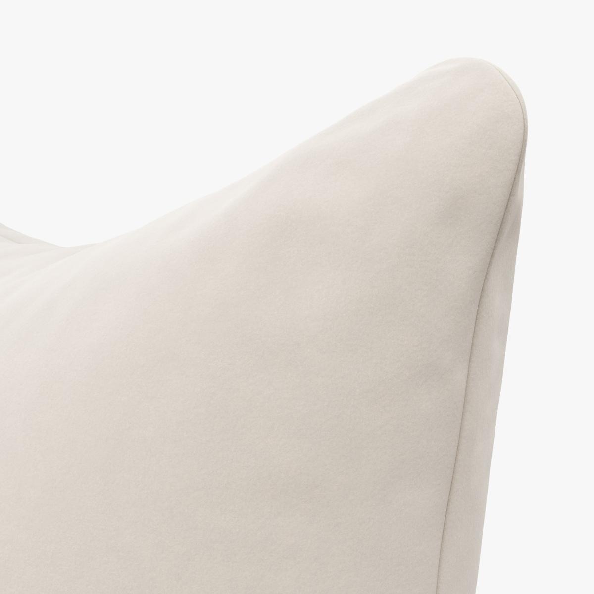 Luxury Velvet Scatter Cushion Luxury Velvet Natural – image 2