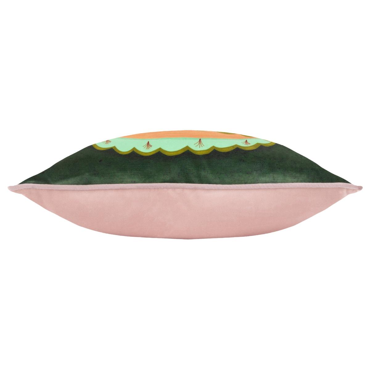 KateMerritt TimeForTea Piped Square Cushion MultiColoured – image 3