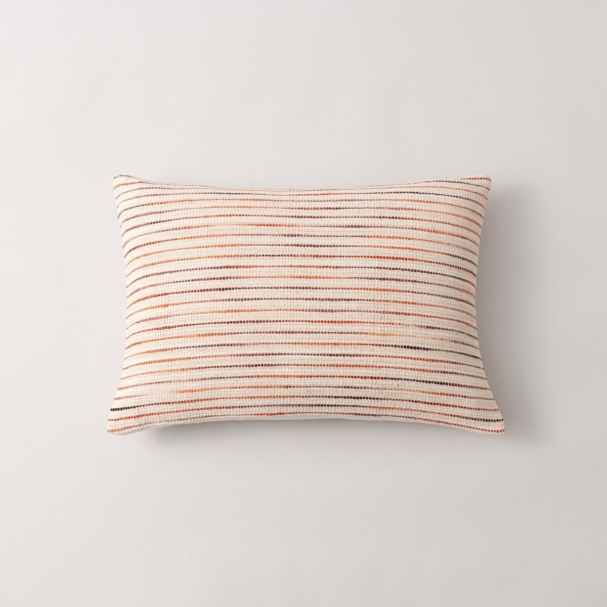 Ava Stripe Cushion Apricot – image 1