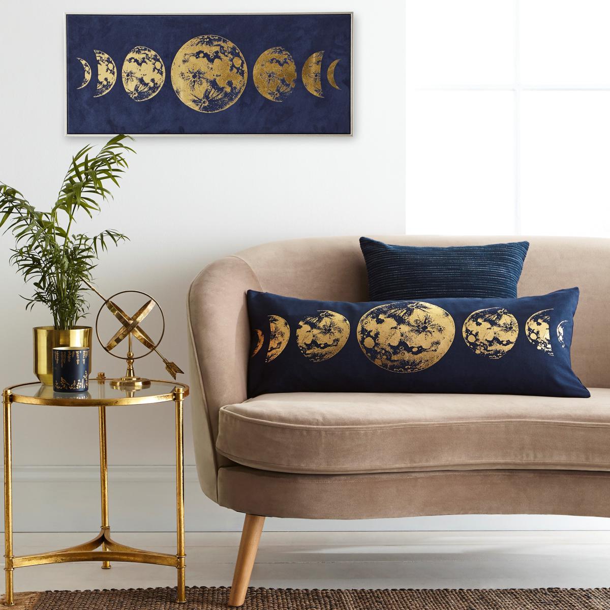 Moons Phase Boudoir Cushion Terracotta – image 5