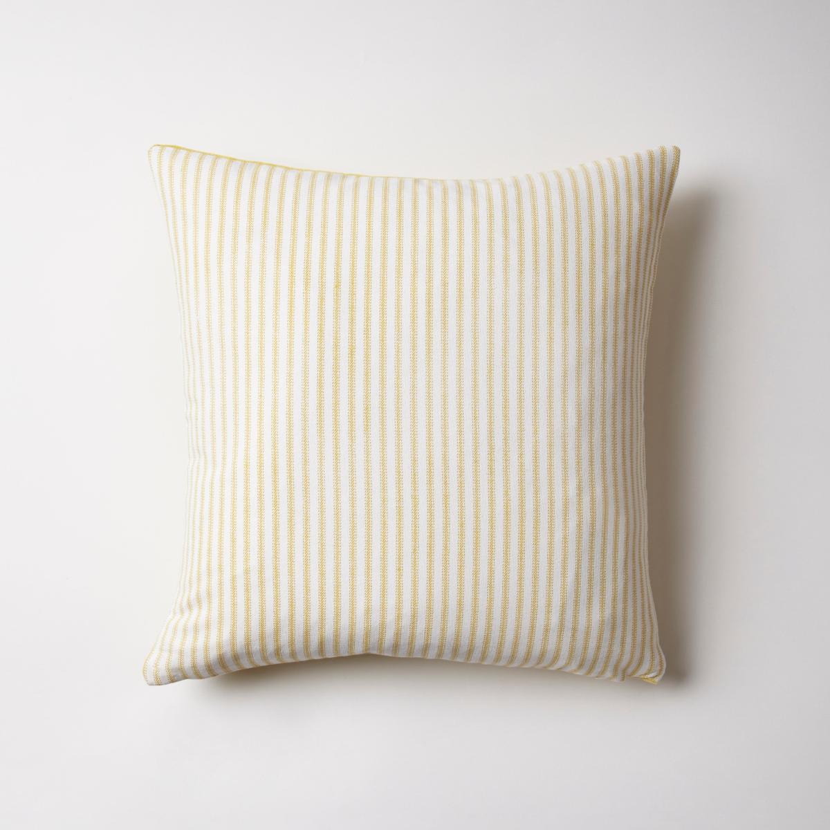 Cotton Velvet Cushion Ochre – image 4
