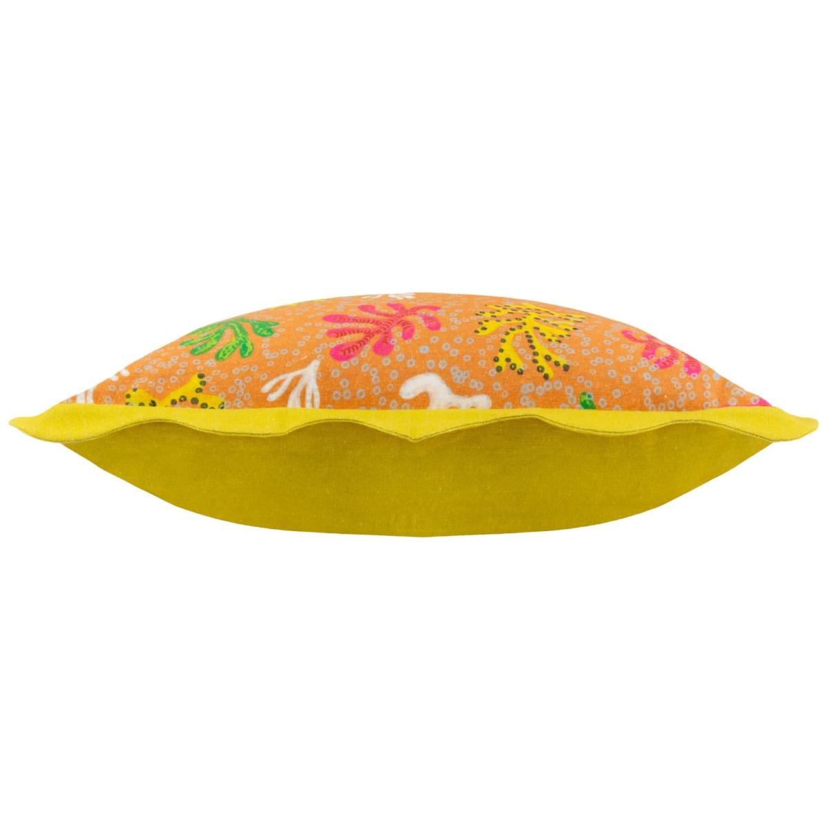 Coral Cushion Yellow – image 3