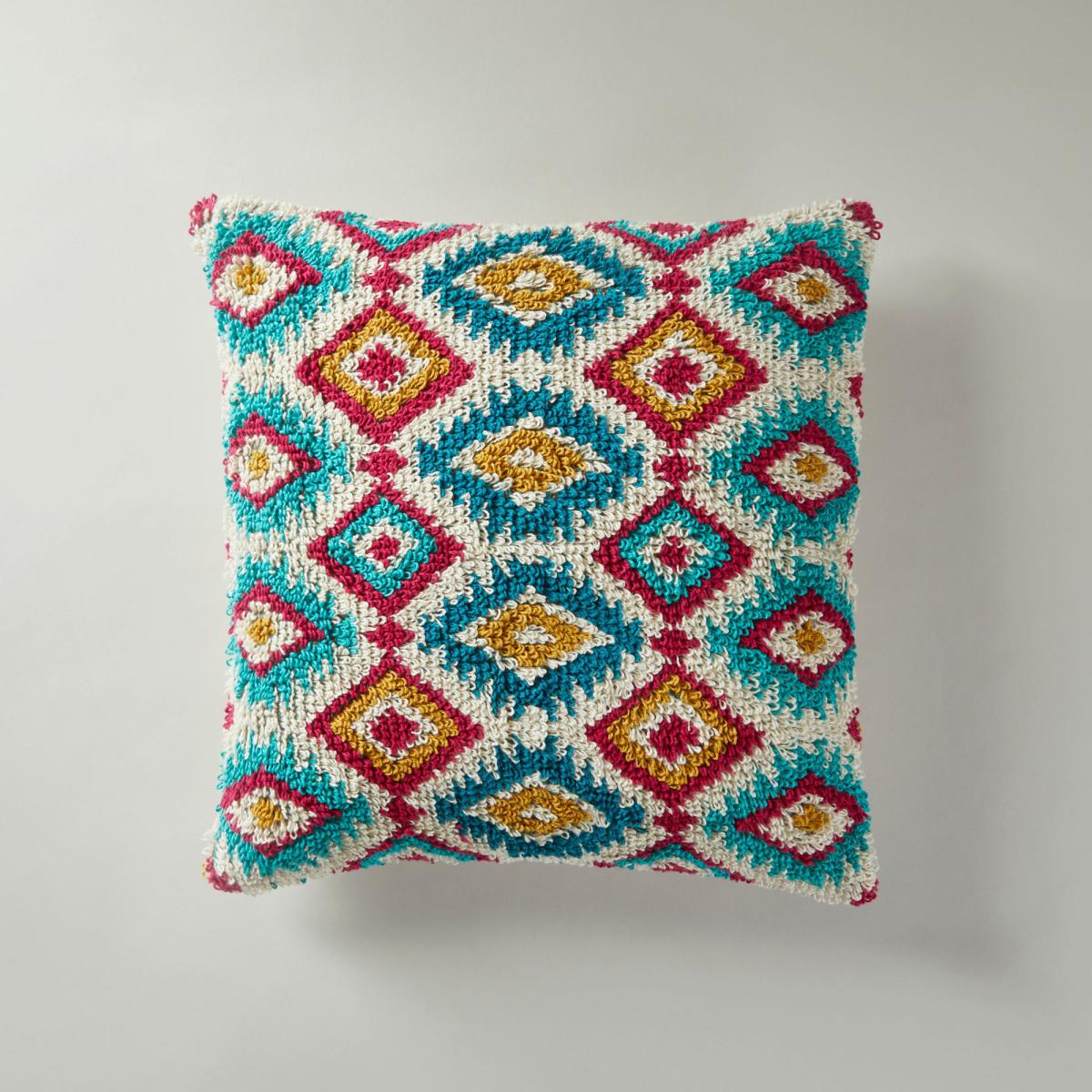 Brights Multicoloured Cushion MultiColoured – image 1