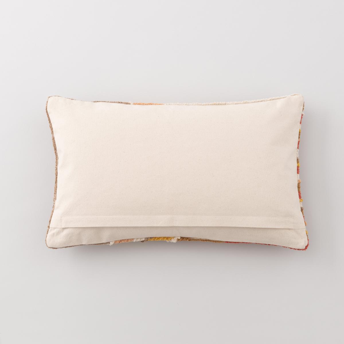 Artisan Rainbow Cushion Yellow/Red/White – image 5