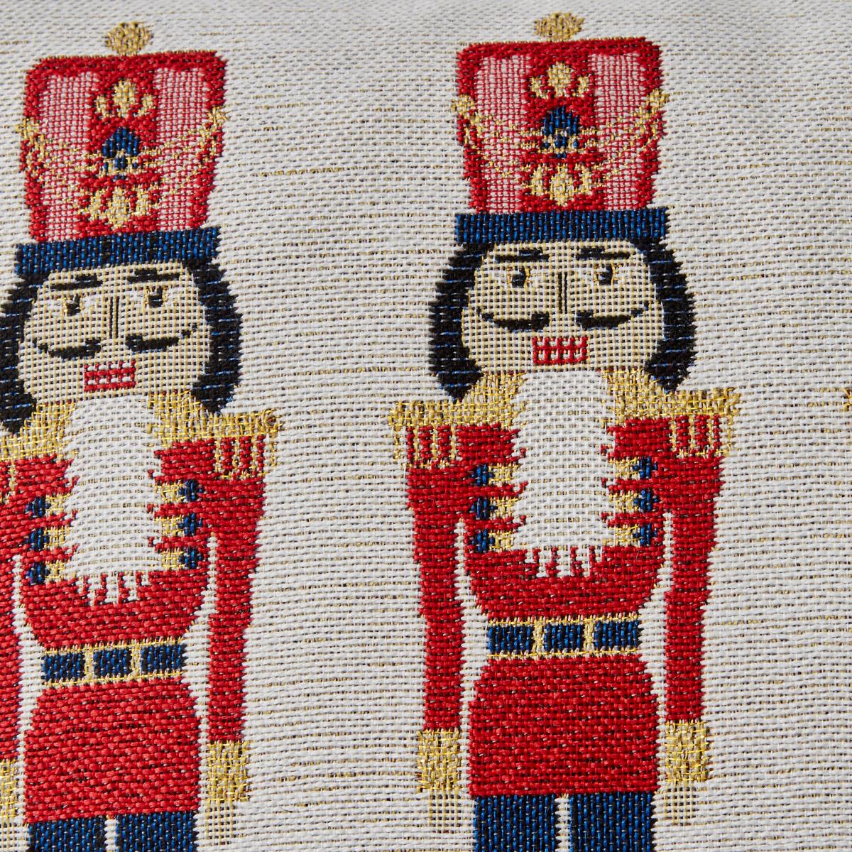 Nutcracker Tapestry Cushion MultiColoured – image 3