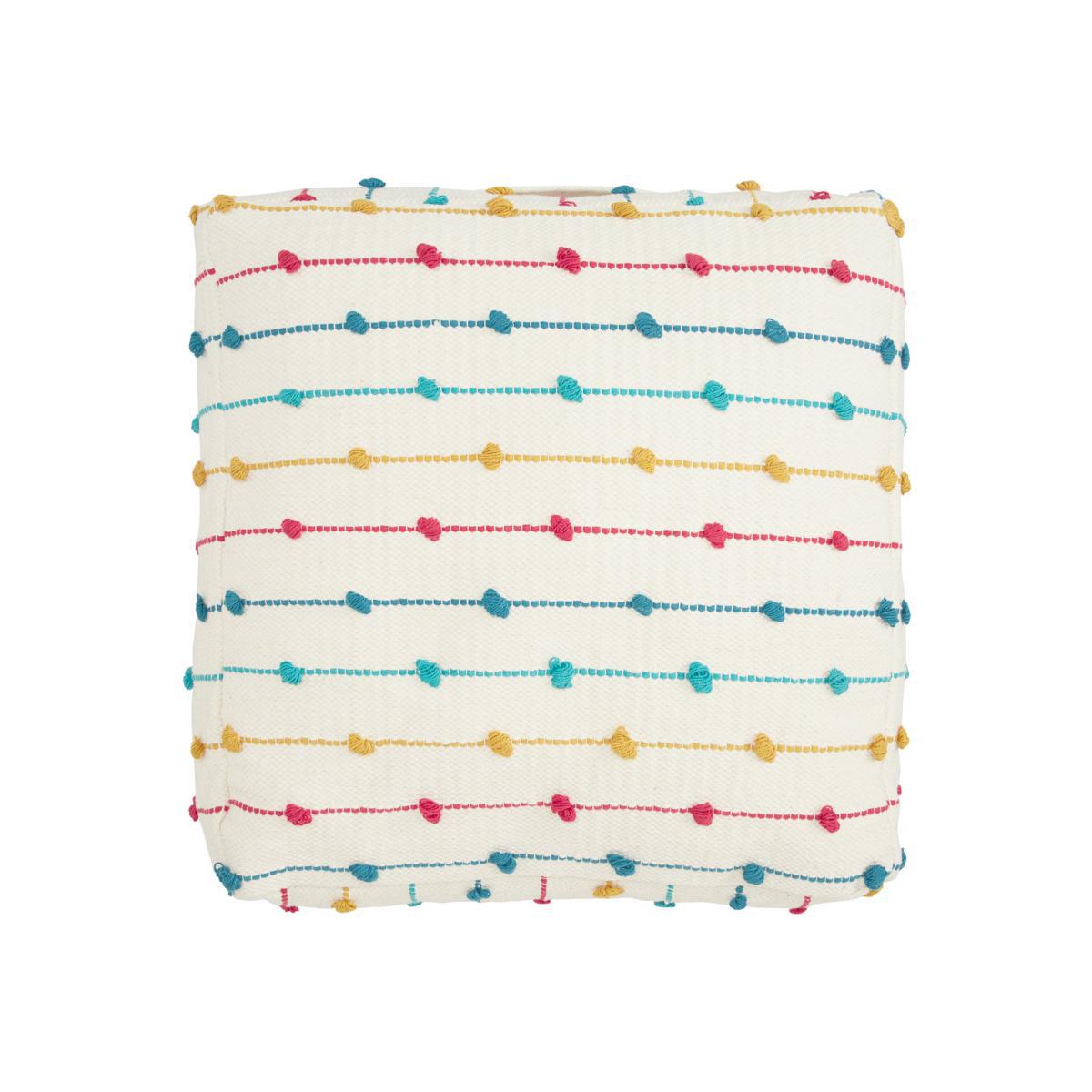 Harley Floor Cushion Multicoloured MultiColoured – image 1