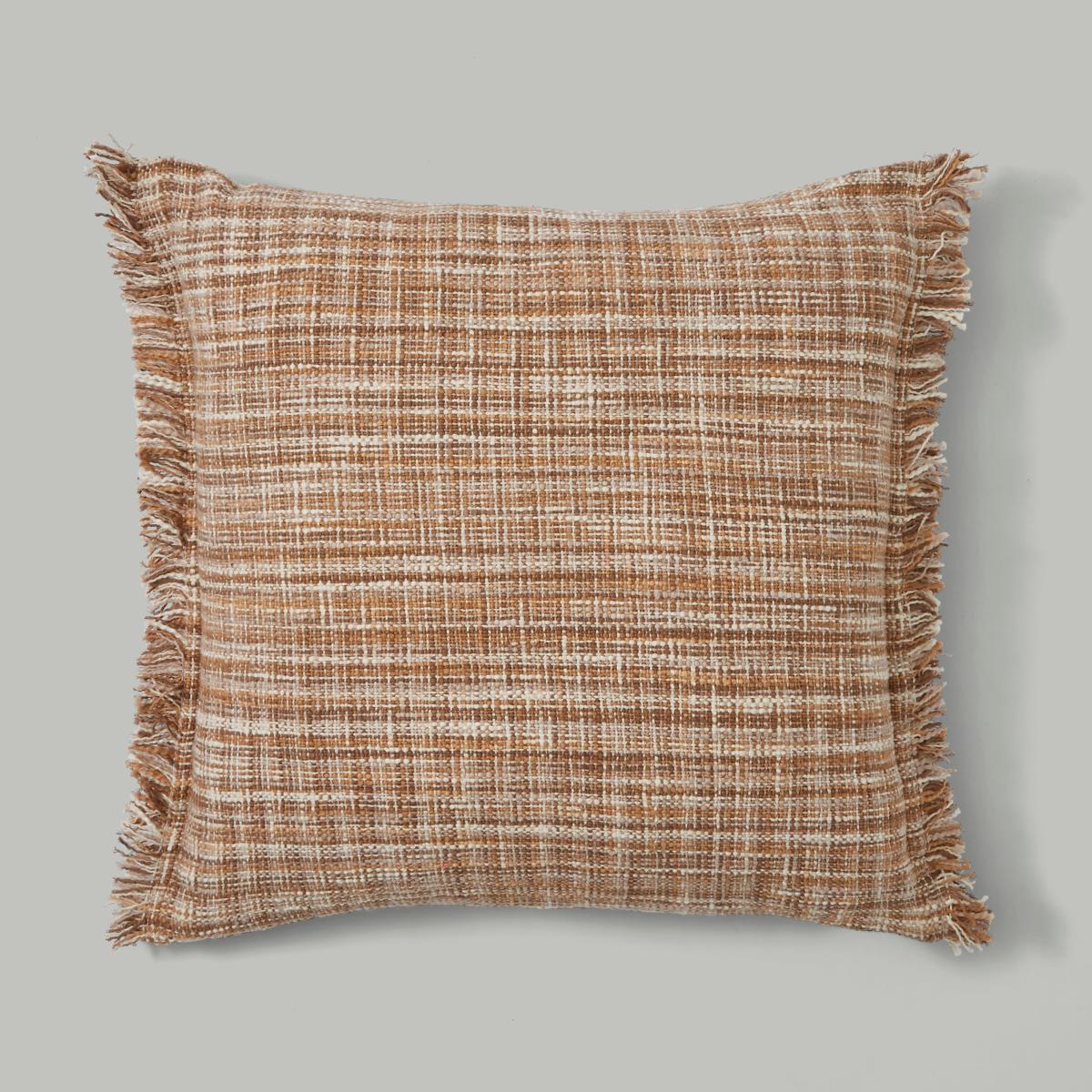 Tonal Fringe Weave Square Cushion – image 3