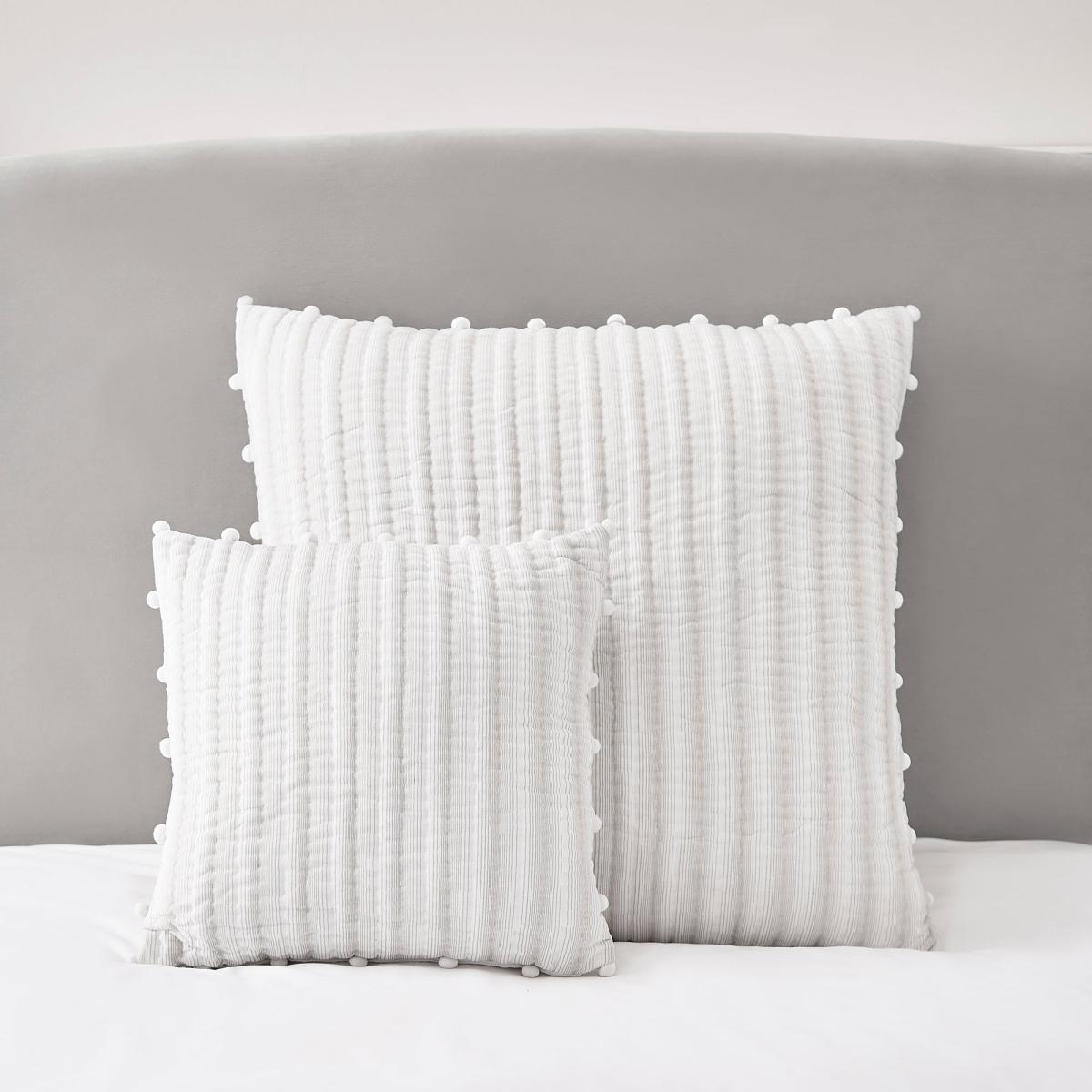 Dorma Coddington White Square Cushion White – image 1