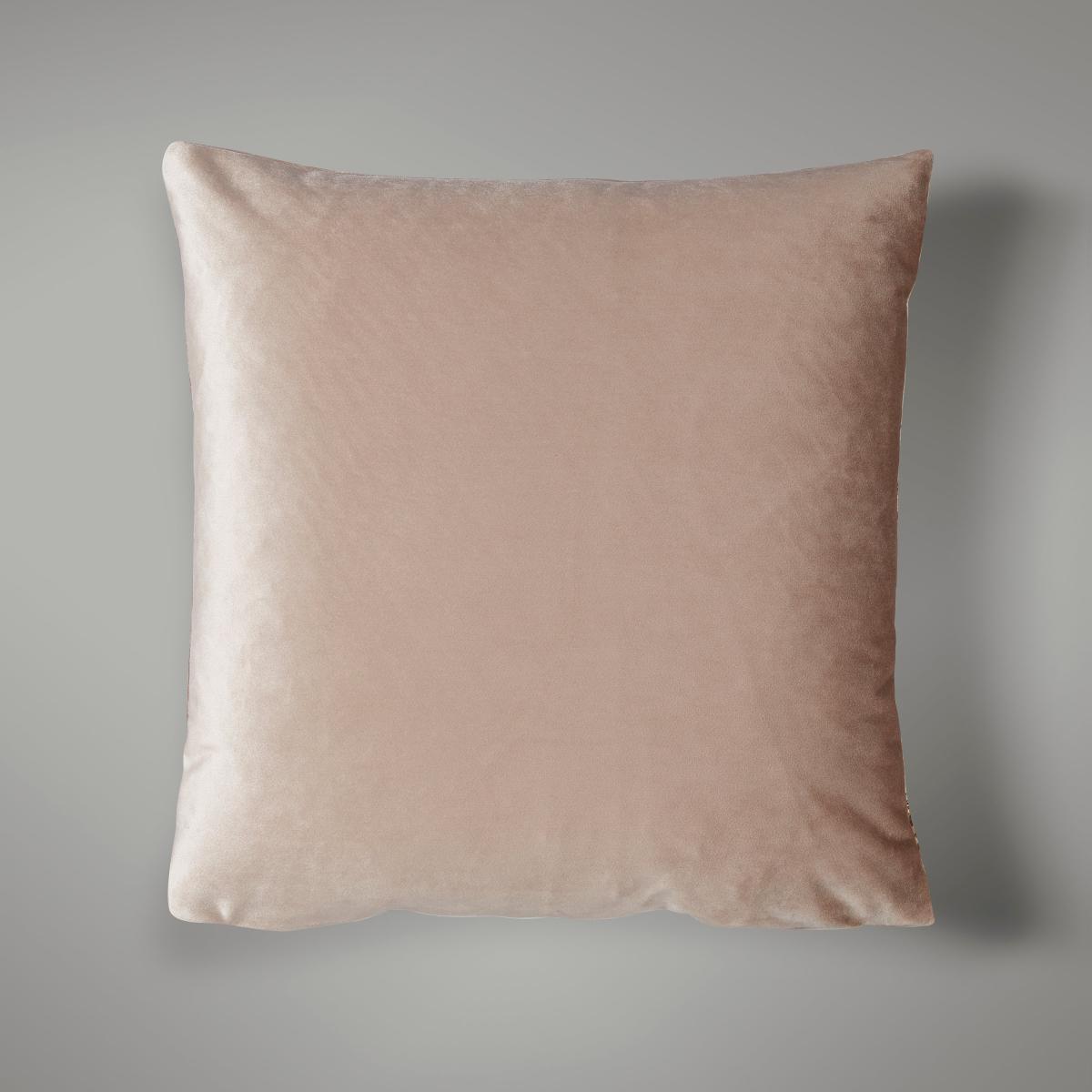 Peacock Sequin Champagne Cushion Beige – image 2