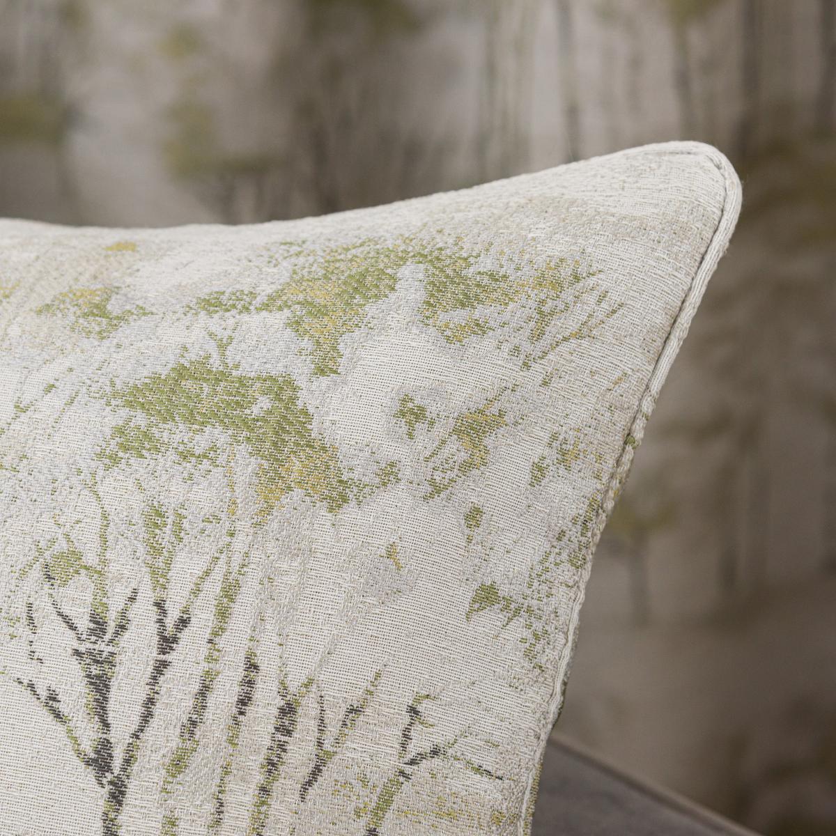 Treescape Cushion Green/White – image 2