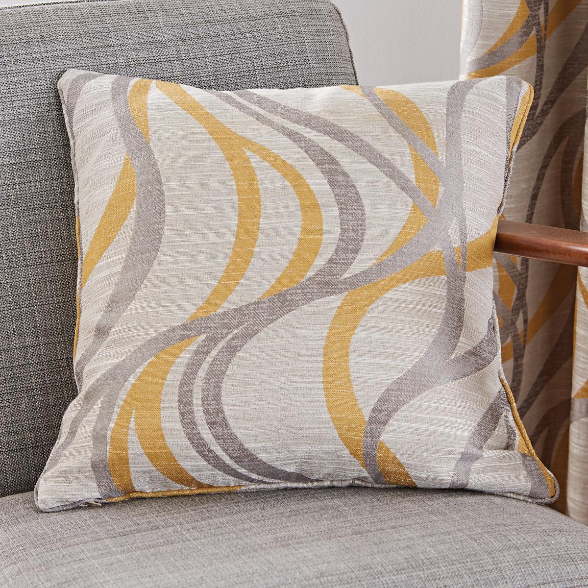 Mirage Ochre Cushion Ochre