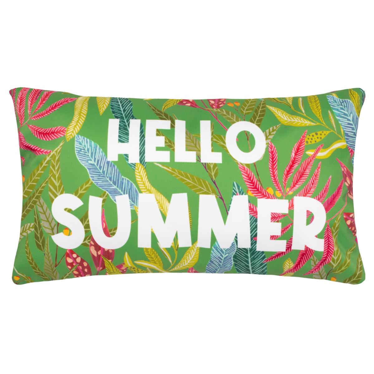 furn. Hello Summer Outdoor Boudoir Cushion MultiColoured – image 2
