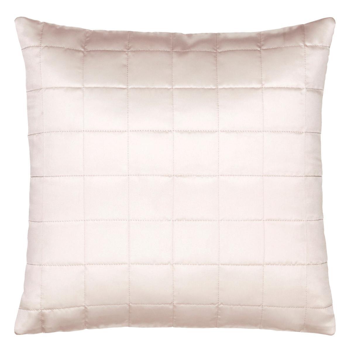 Nancy Pink Satin Square Cushion Pink – image 3