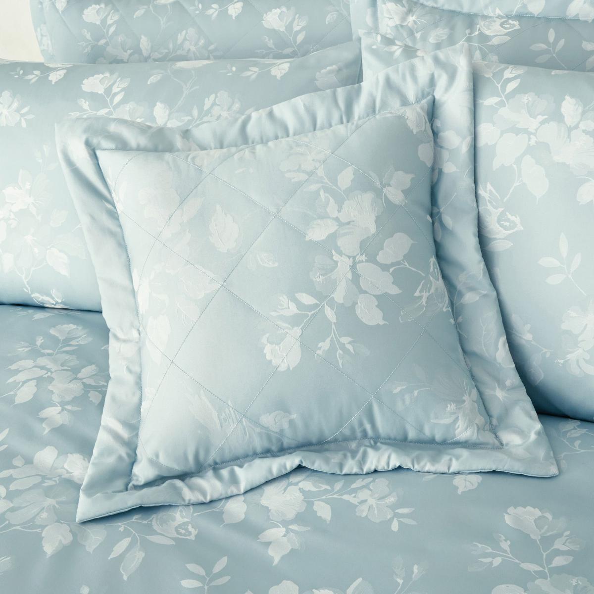 Eden Duck Egg Square Cushion Duck Egg (Blue) – image 1