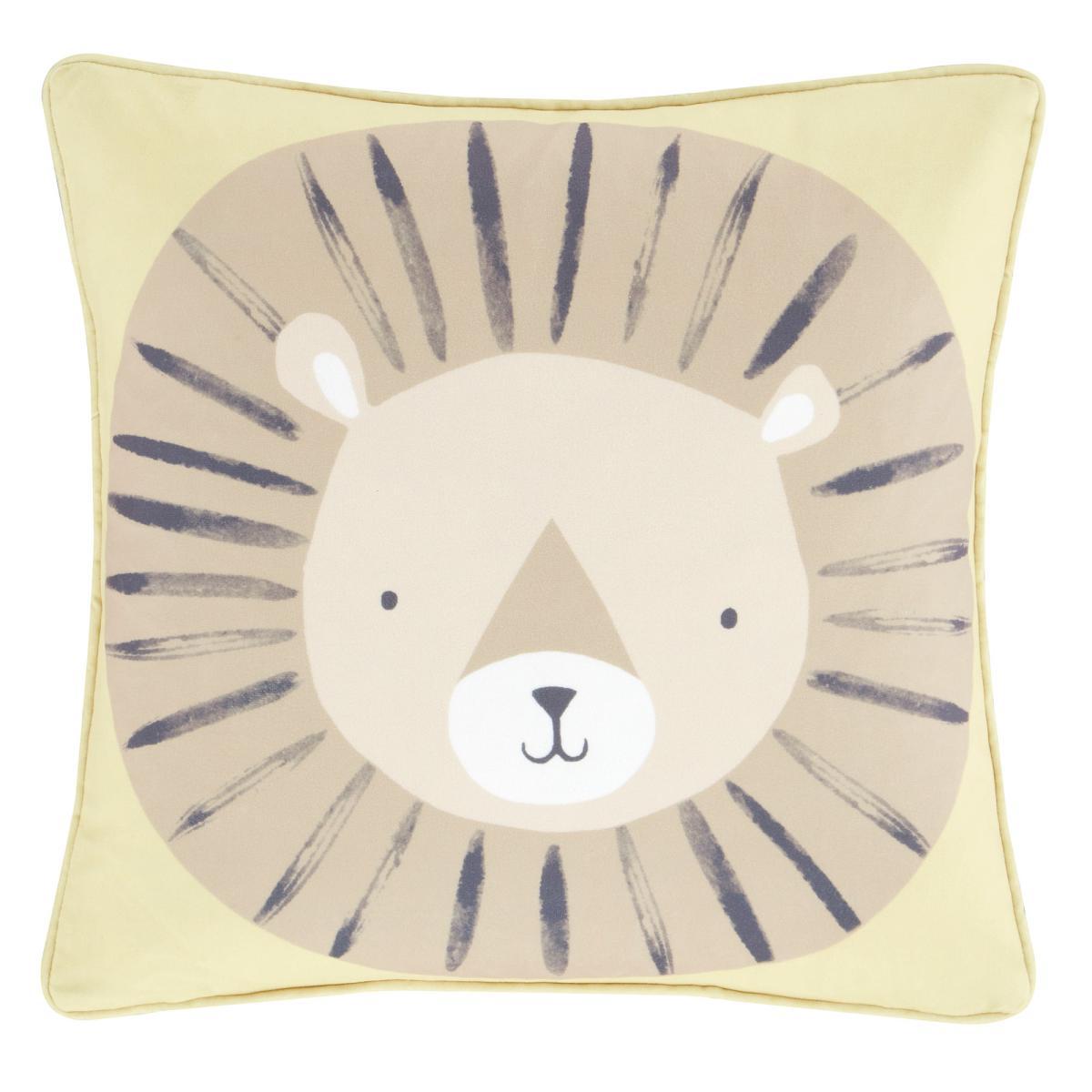 Catherine Lansfield Roarsome Animals Cushion MultiColoured – image 2