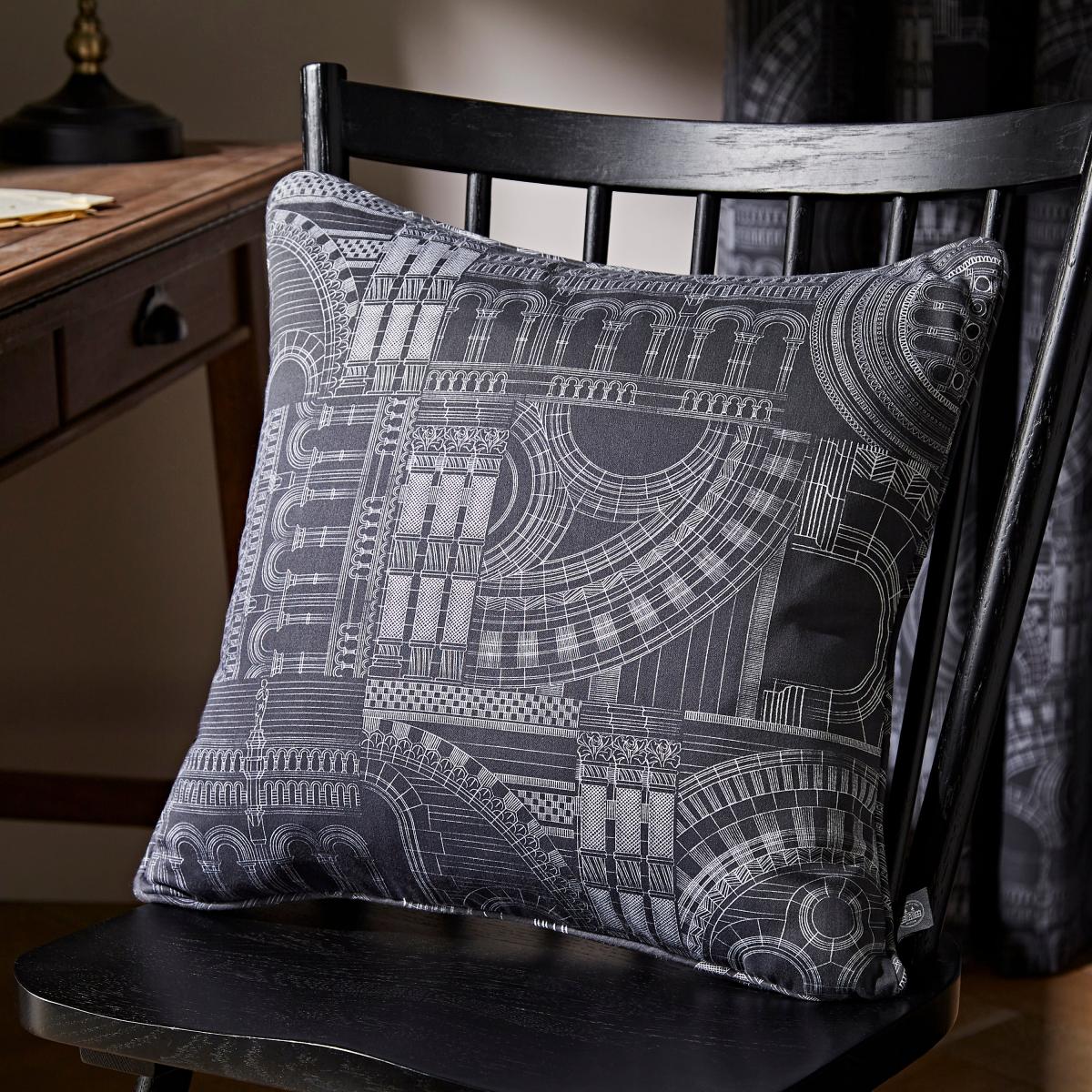 Waterhouse Charcoal Cushion Charcoal