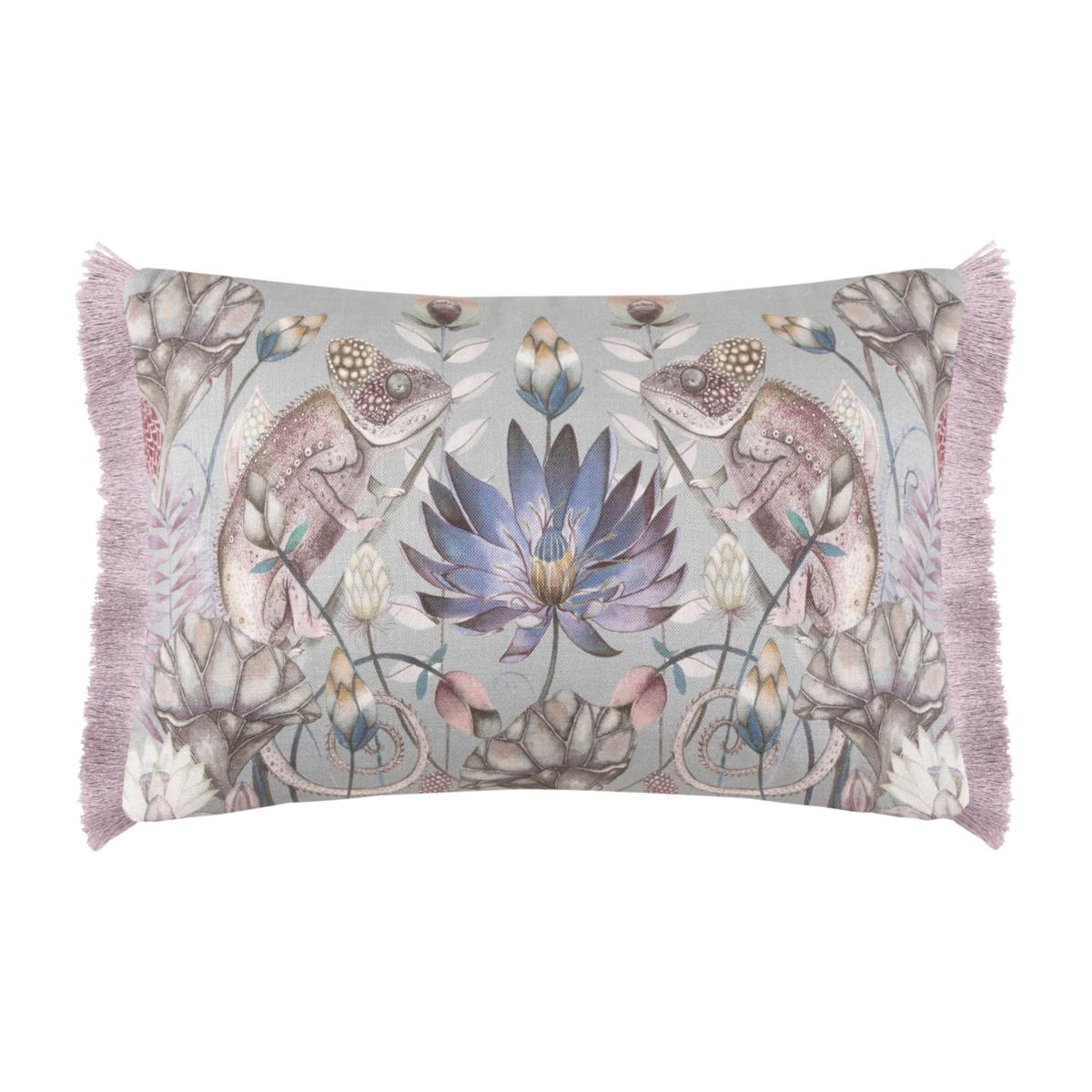 Osawi Cotton Rectangle Cushion Osawi Violet Purple – image 1