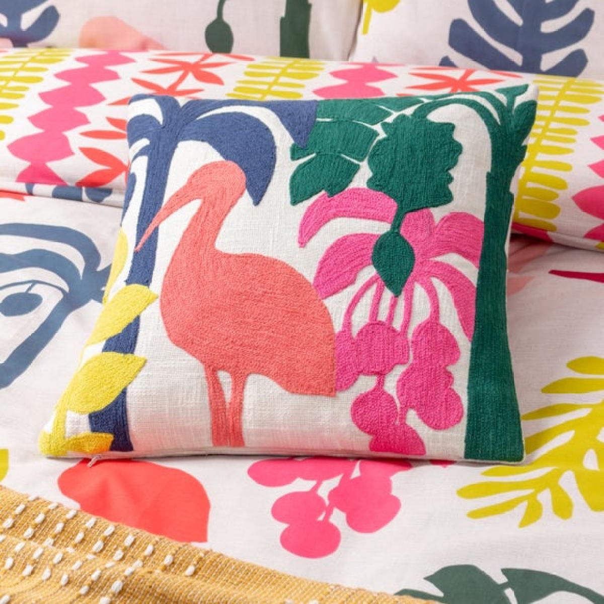 furn. Marula Cotton Square Cushion – image 1