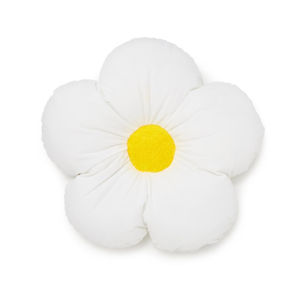 Elements Flower Cushion White – image 2