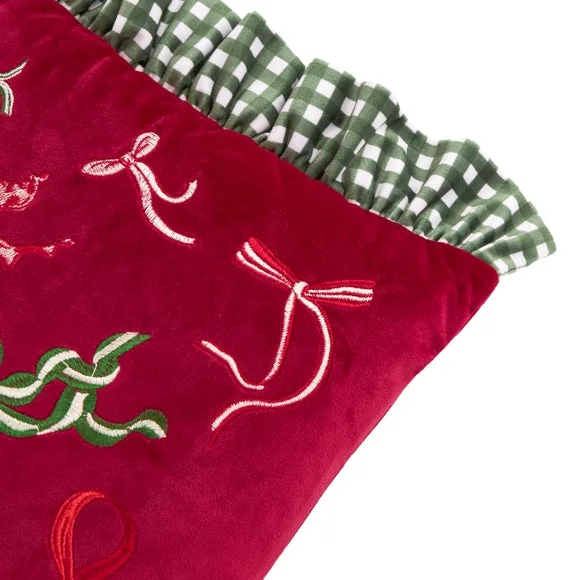 Furn. Ditsy Bows Rectangle Cushion – image 4