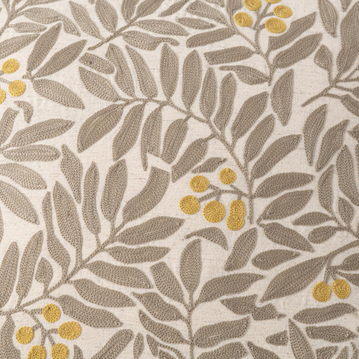Coleton Embroidered Cushion Natural – image 3