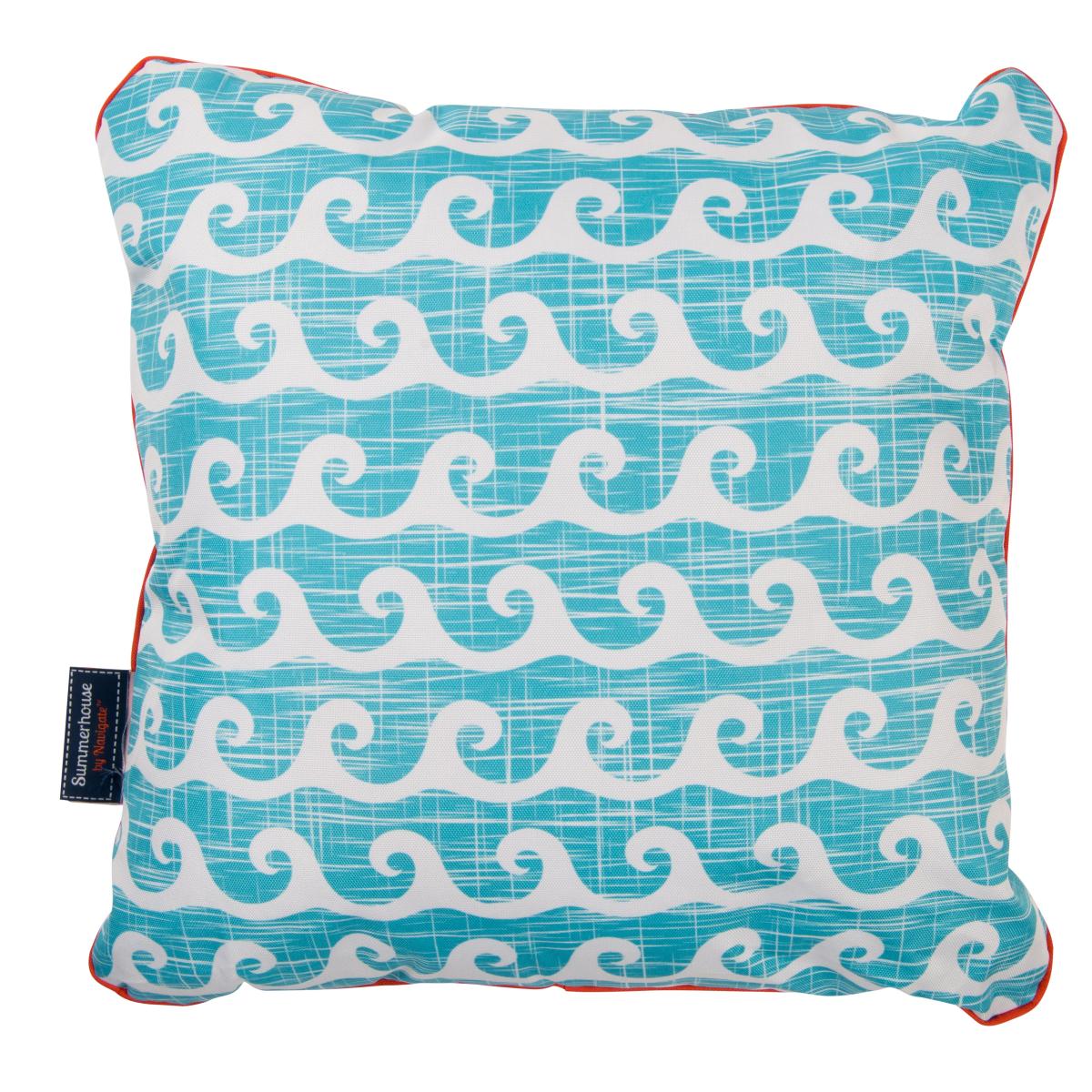 Aruba Indoor Outdoor Cushion Blue – image 2