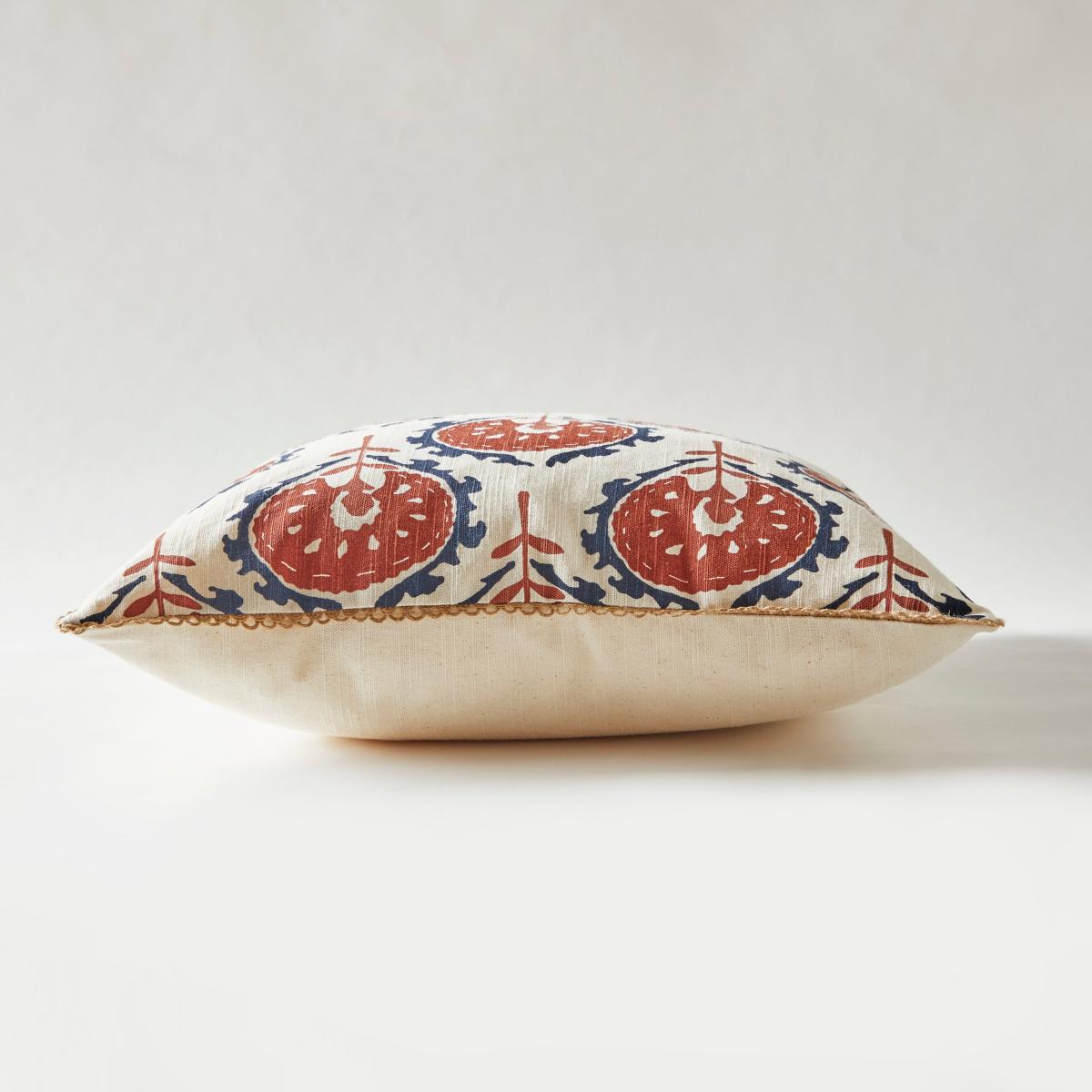 Luxe Traveller Suman Cushion Blue/Red/White – image 3