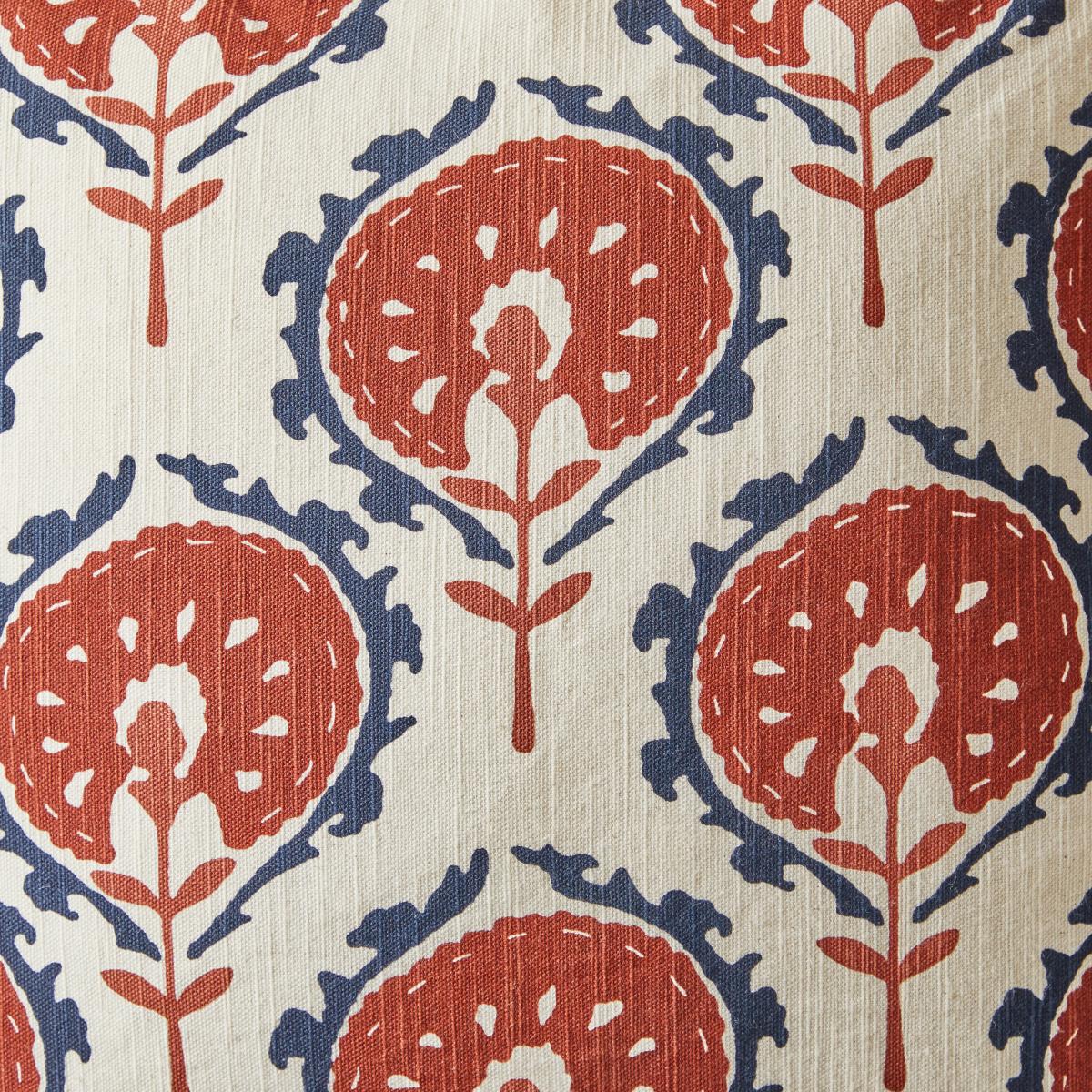 Luxe Traveller Suman Cushion Blue/Red/White – image 4